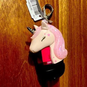 Bath&BodyWorks Unicorn Hand Sanitizer Holder with Hand Sanitizer NWT